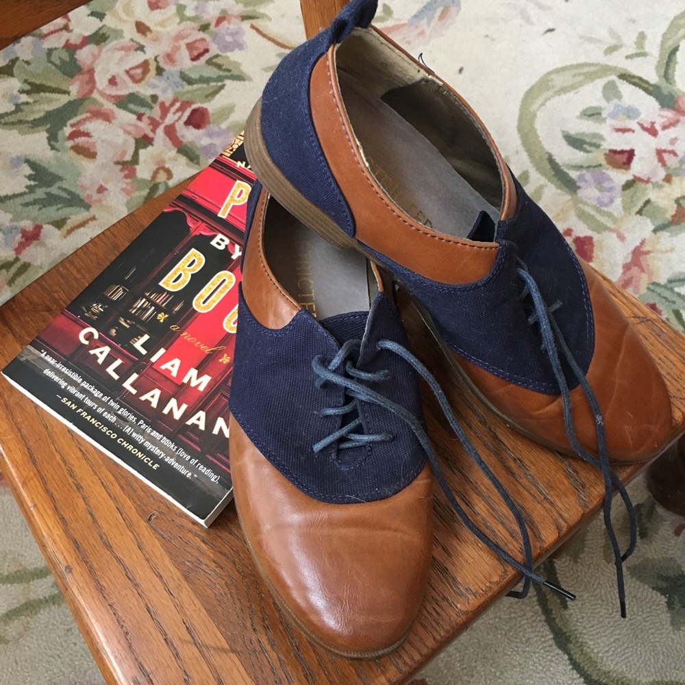 Oxford shoes.
